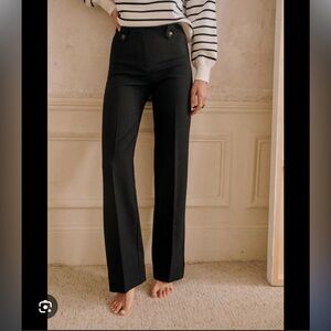 Sezane Yves Trousers, size FR 34 (US 2)